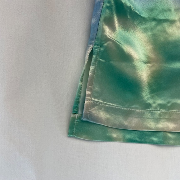 Urban Outfitters Tye Dye Short Sleeve Button Down Shirt Unisex Medium NEW - Picture 11 of 14